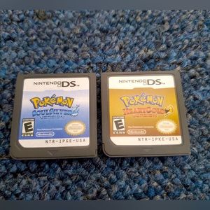 Pokémon HeartGold & SoulSilver For Nintendo DS (NDS) Tested & Working !